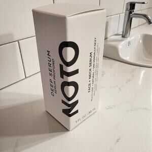 NOTO Botanics Deep Serum - Face + Neck Serum - 1 fl oz/30ml - New in Box